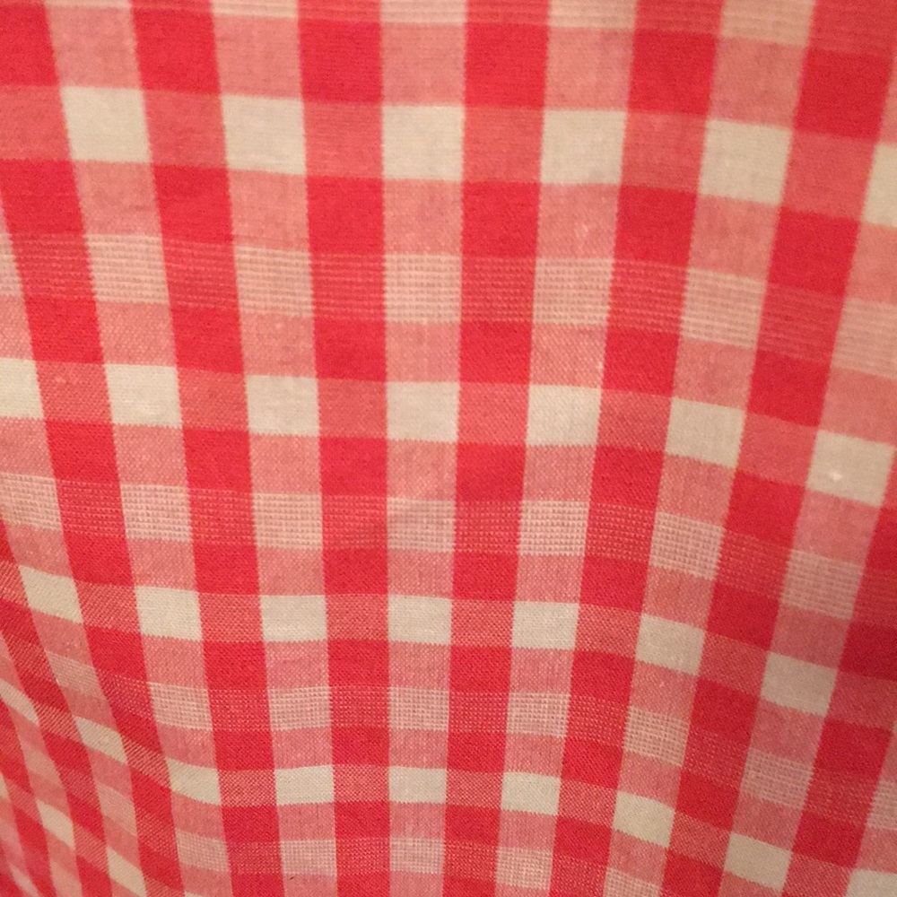 Nwot Chaps Checked Red Button Down - image 3